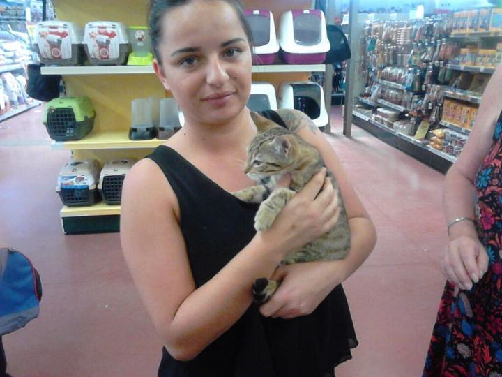 Mirabelle et son adoptante