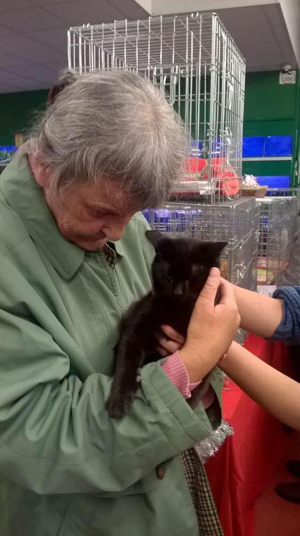 Marin et son adoptante